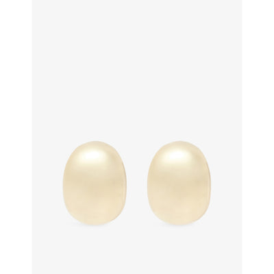 selfridges Liza Gozlan Droplet 18ct Gold-Plated Brass Earrings- Buy online at McGrocer