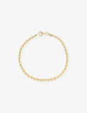 Lisa Gozlan Mini Rope 14ct Gold-Plated Sterling-Silver Bracelet