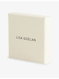 Lisa Gozlan gold-plated snake chain bracelet 20.5cm, UK version