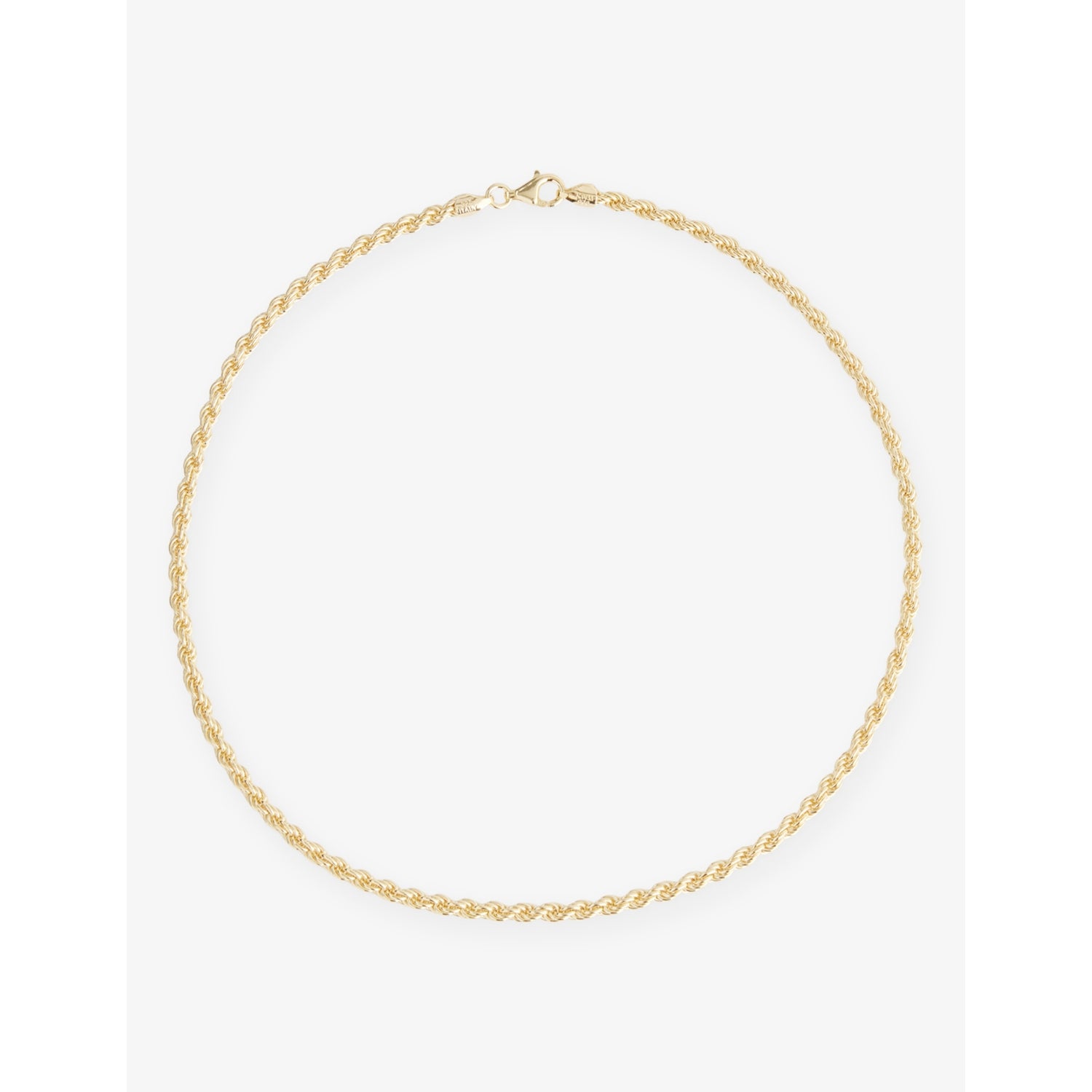Mini Rope 14ct Gold-Plated Sterling-Silver Necklace - 41cm