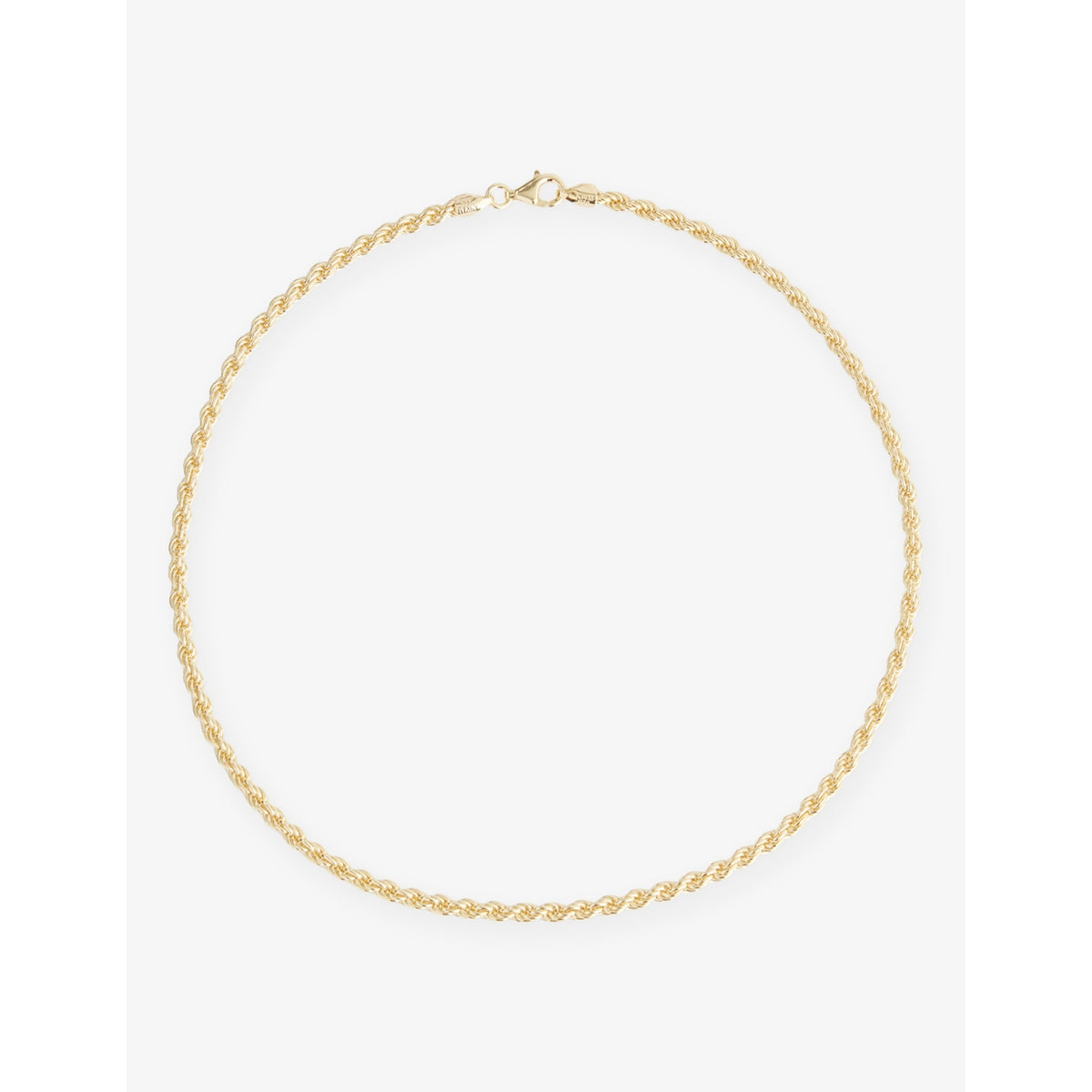 Mini Rope 14ct Gold-Plated Sterling-Silver Necklace - 41cm