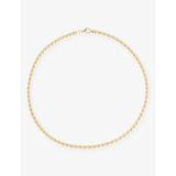 Mini Rope 14ct Gold-Plated Sterling-Silver Necklace - 41cm
