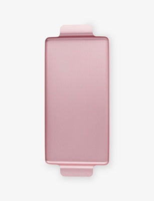 Kaymet 713 Pressed Anodised Aluminium Canapé Tray, 350 x 175mm