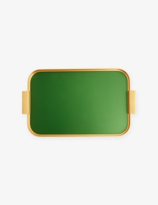 Kaymet S18 Ribbed Anodised Aluminium Tray, 18 inch