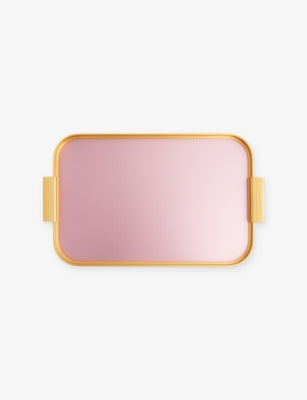 Kaymet S18 Ribbed Anodised Aluminium Tray, 18 inch
