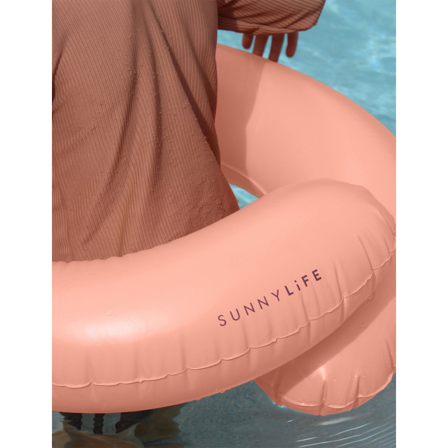 SUNNYLiFE Tino Tiger kiddy pool float 70cm, imported from the UK