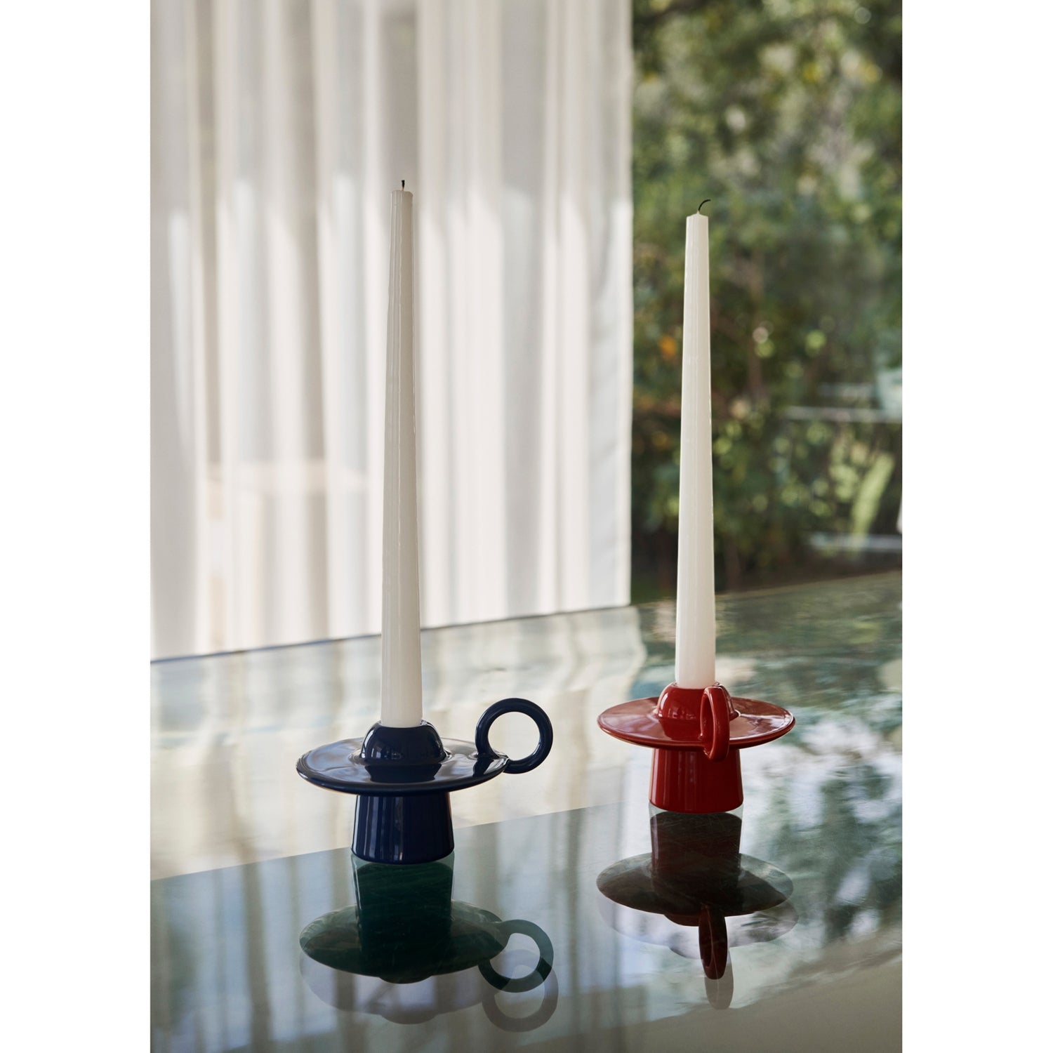 &Tradition Momento JH39 ceramic candleholder, imported from the UK
