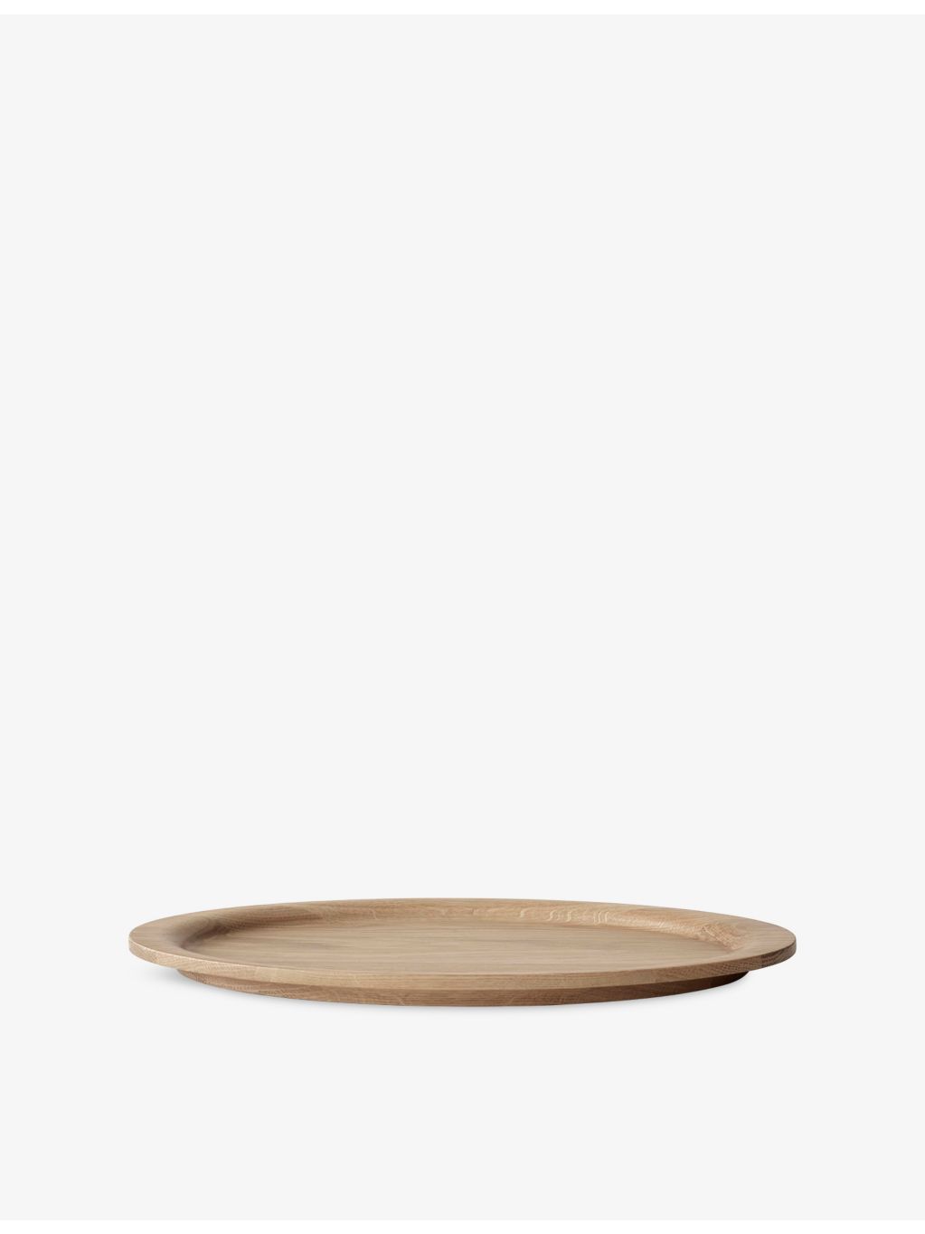 &Tradition Collect oval oak wood tray 28x40cm, UK version