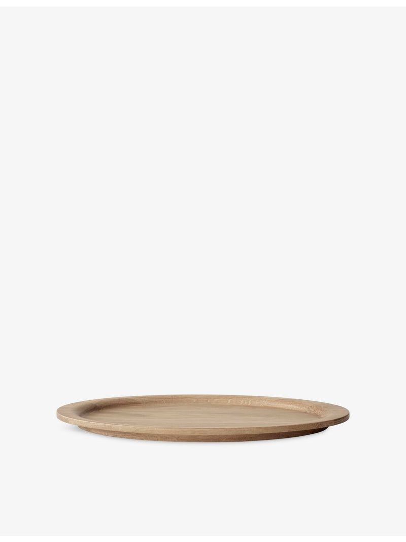 &Tradition Collect oval oak wood tray 28x40cm, UK version