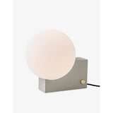 Journey Steel and Glass Lamp 26cm - SILK GREY