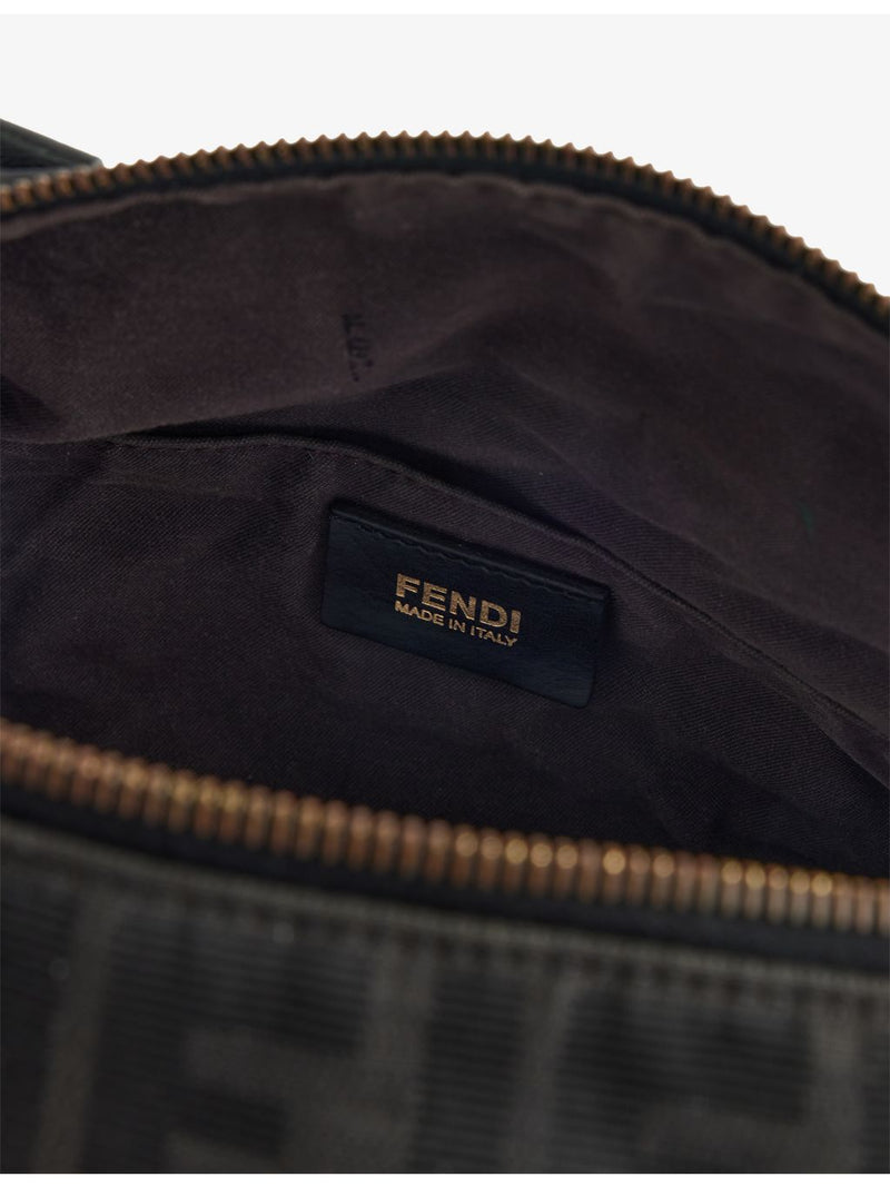 Fendi Zucca canvas Boston bag pre-loved, imported from the UK