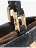 Loewe pre-loved Anagram canvas tote bag, imported from the UK