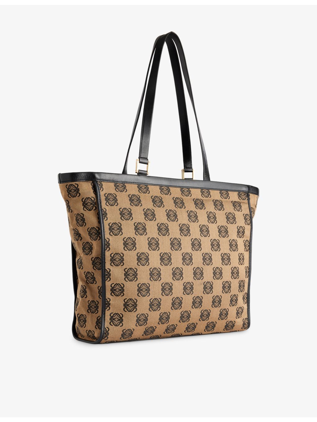 Loewe pre-loved Anagram canvas tote bag, imported from the UK