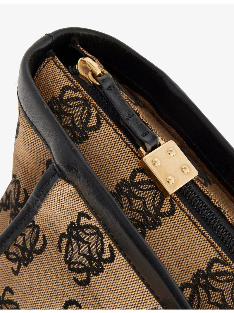 Loewe pre-loved Anagram canvas tote bag, imported from the UK