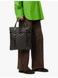 Loewe Anagram coated-canvas tote bag, imported from the UK