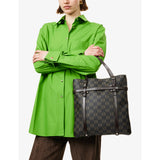 Loewe Anagram coated-canvas tote bag, imported from the UK