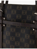 Loewe Anagram coated-canvas tote bag, imported from the UK