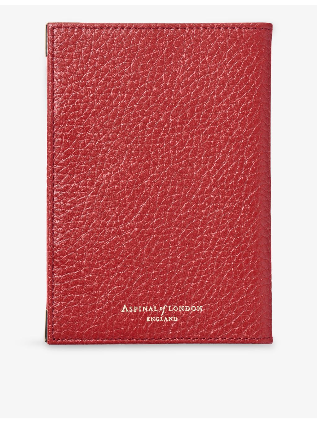 Aspinal of London plain leather passport cover, imported from the UK
