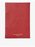 Aspinal of London plain leather passport cover, imported from the UK