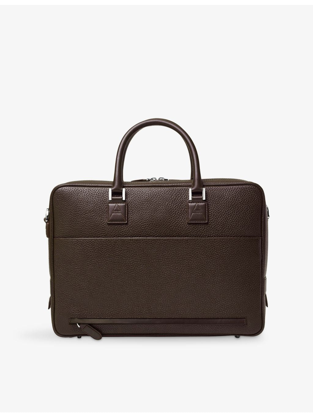 Aspinal of London Mount Street leather travel bag - British product