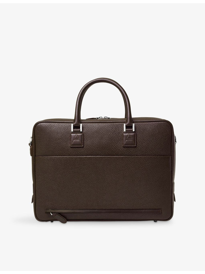Aspinal of London Mount Street leather travel bag - British product