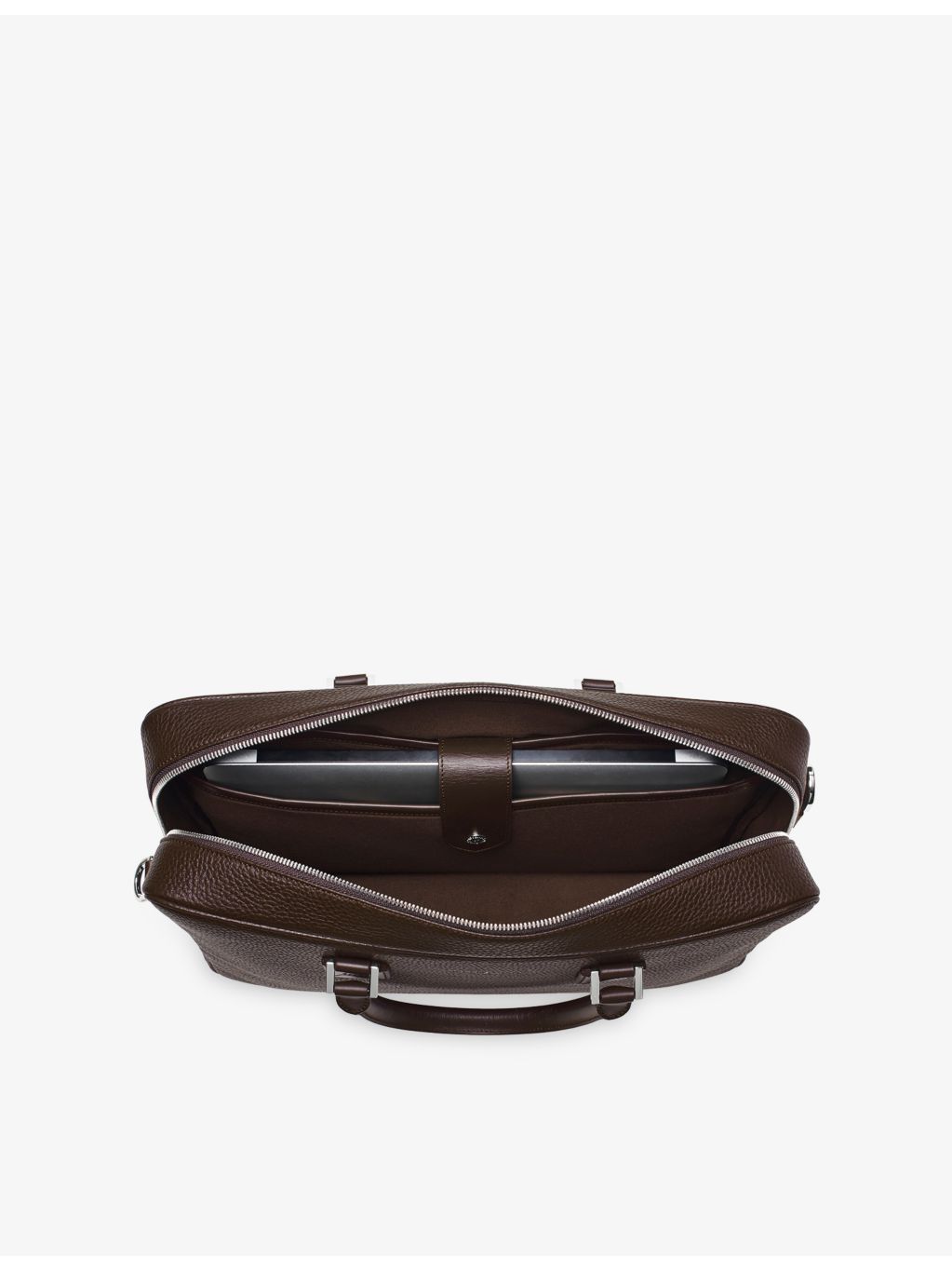 Aspinal of London Mount Street leather travel bag - British product