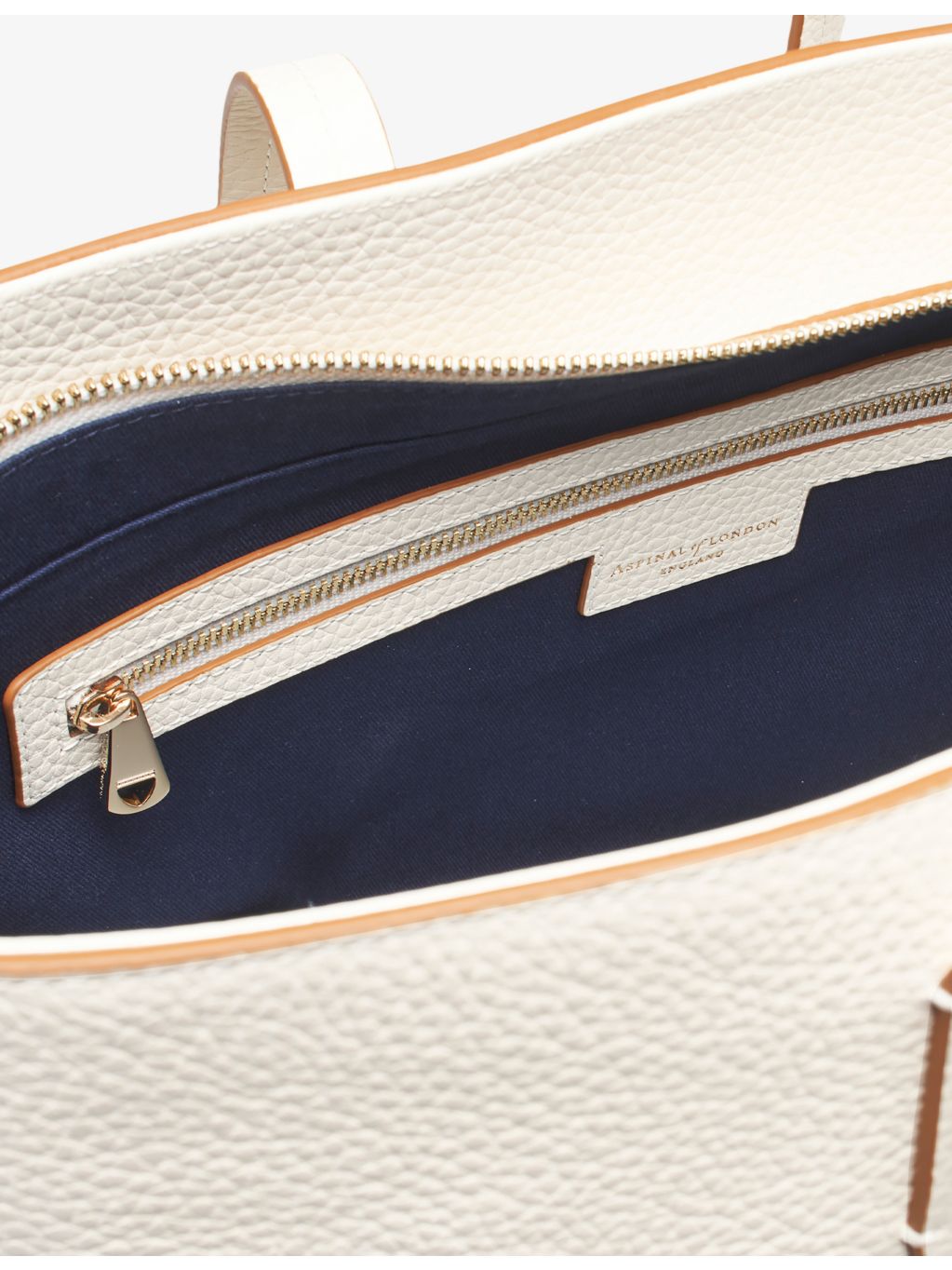 Aspinal of London East West leather tote bag, UK version