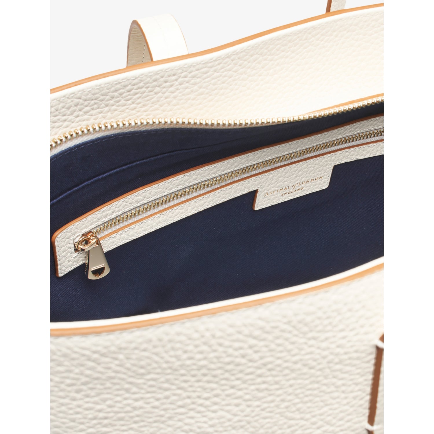 Aspinal of London East West leather tote bag, UK version