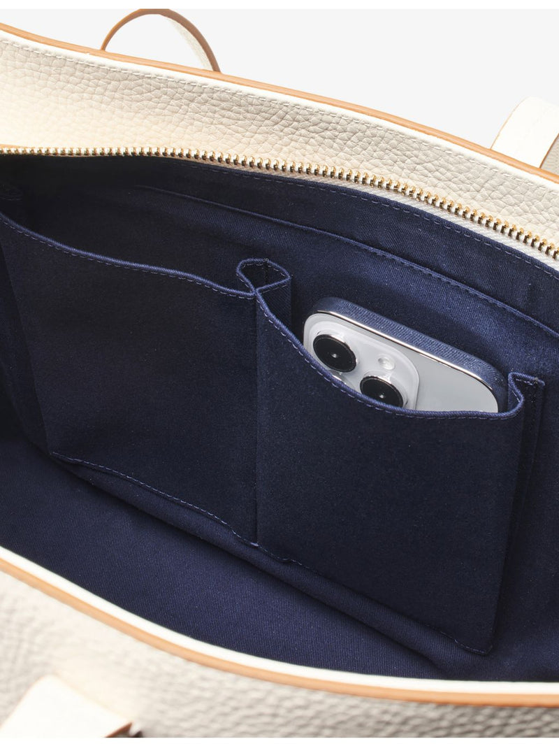 Aspinal of London East West leather tote bag, UK version