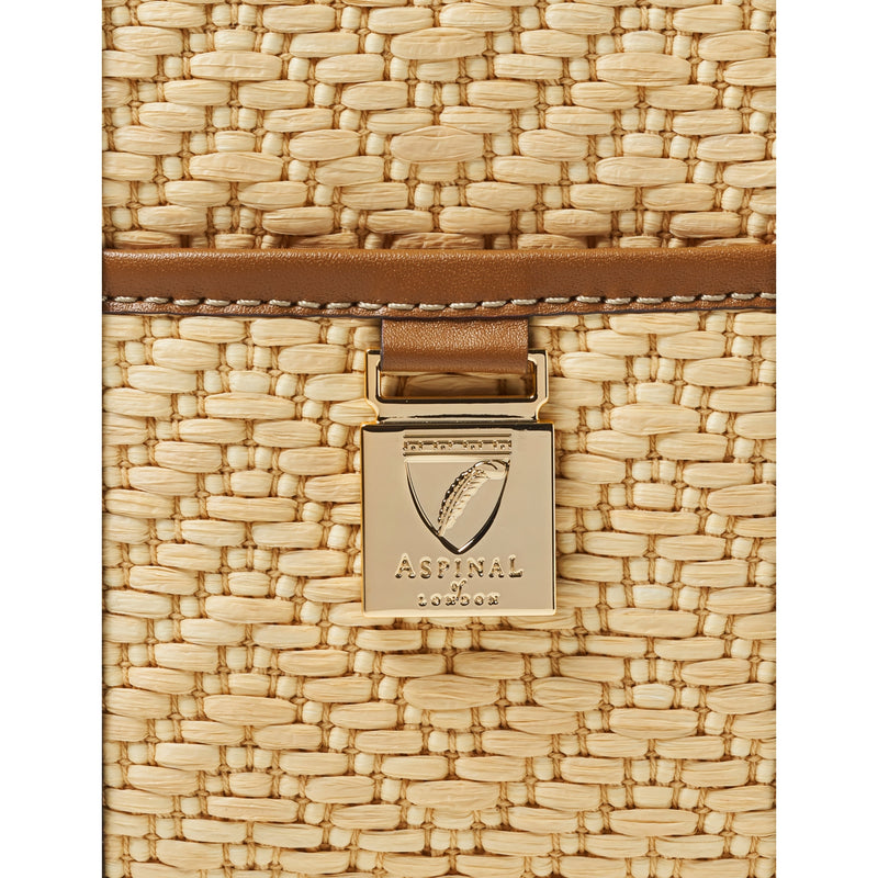 Aspinal of London Henley woven leather tote bag, UK version
