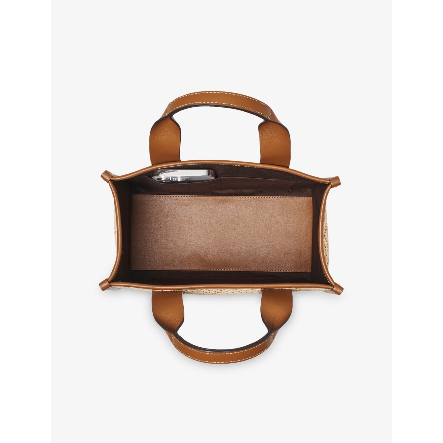 Aspinal of London Henley woven leather tote bag, UK version