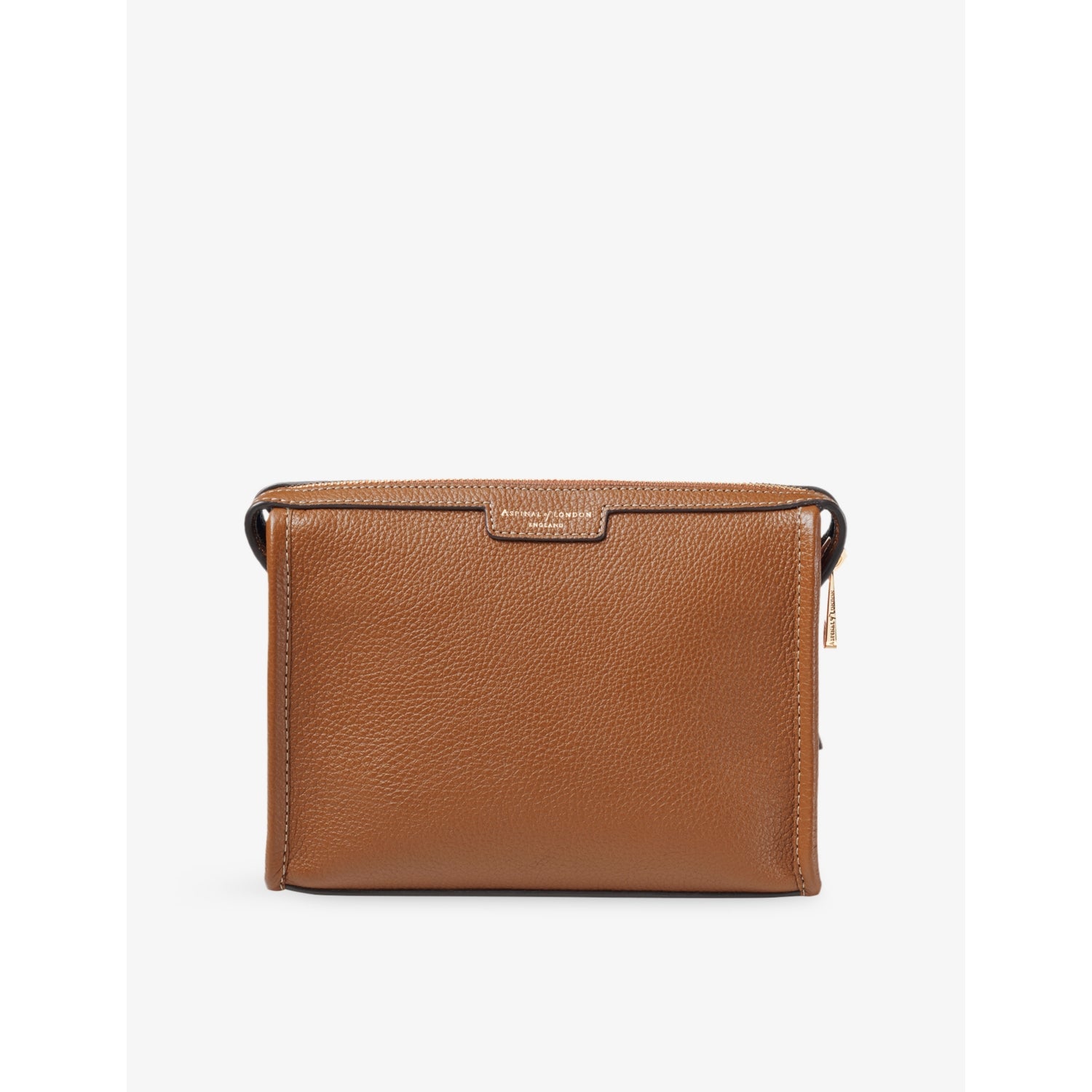 Aspinal of London small leather satchel cross-body bag, UK version