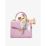 Aspinal of London Mayfair patent-leather top-handle bag - British product