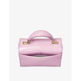 Aspinal of London Mayfair patent-leather top-handle bag - British product