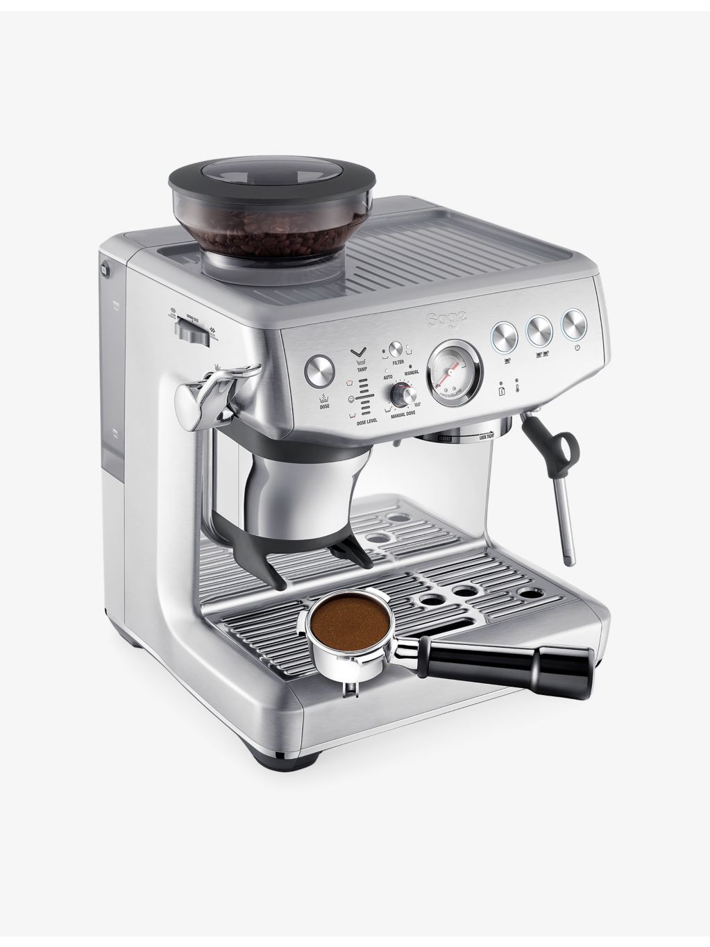 Sage Barista Express Impress espresso machine with grinder - British product