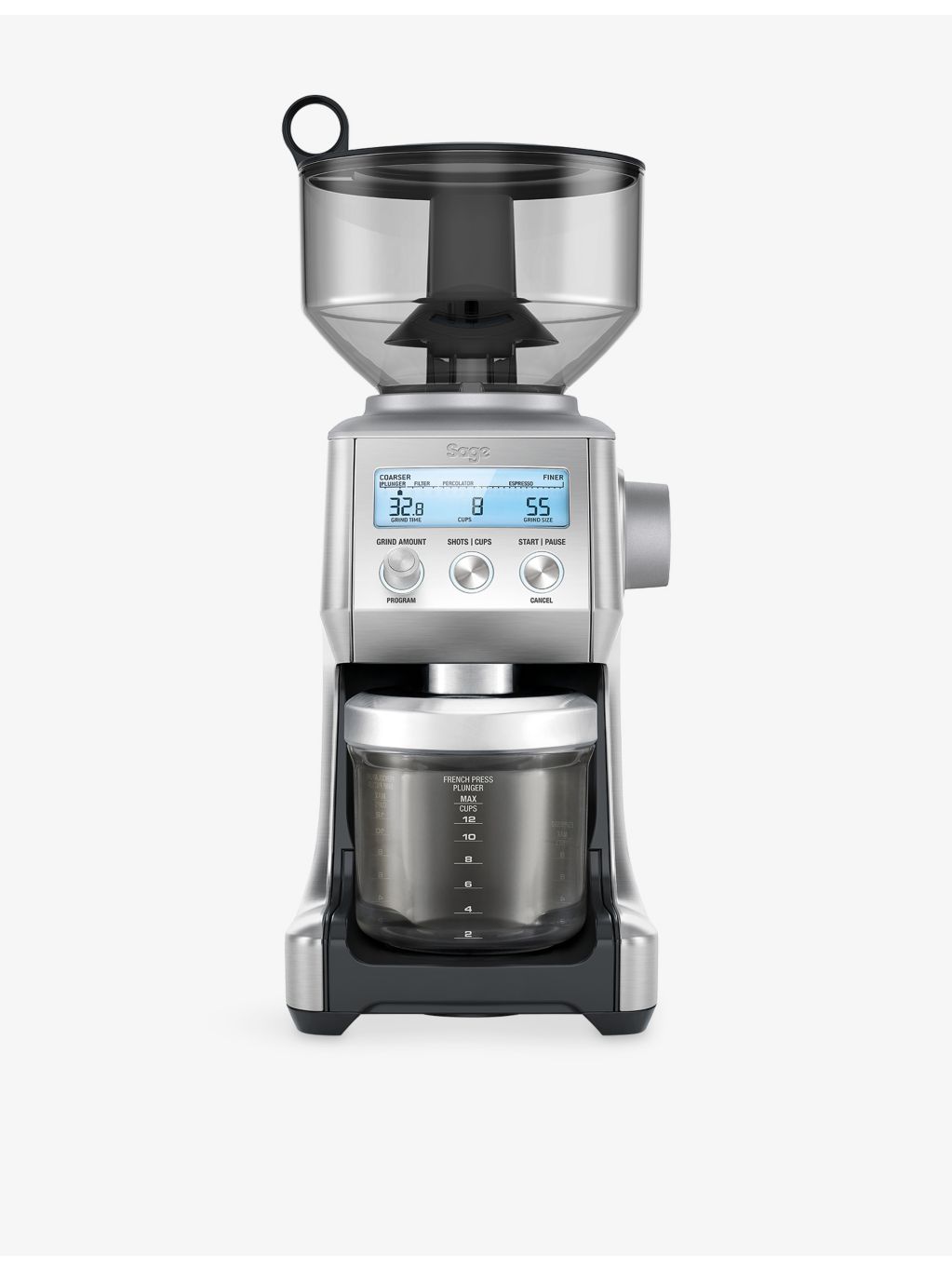 Sage Smart Grinder Pro coffee grinder with Dosing IQ (British brand)