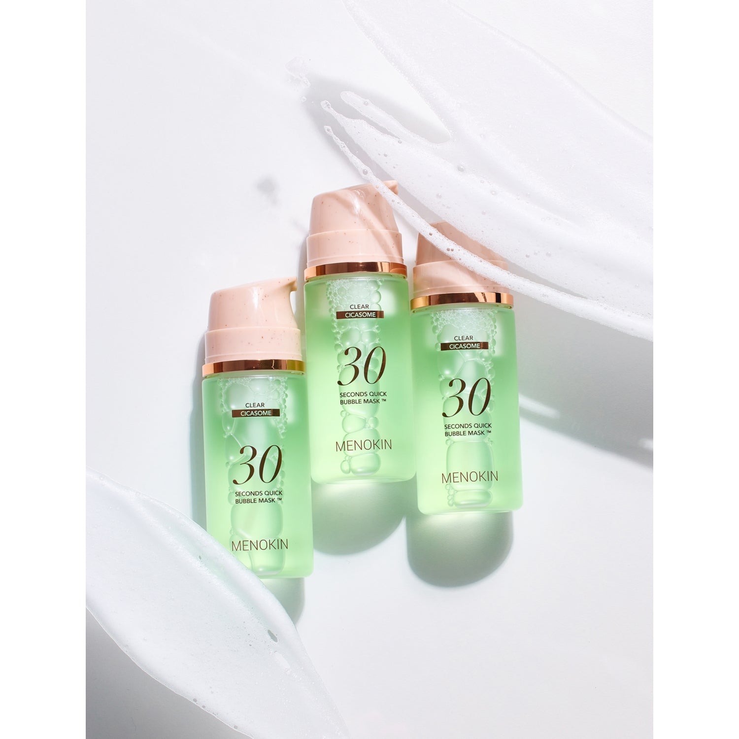 Menokin Clear Cicasome bubble mask 95ml, imported from the UK