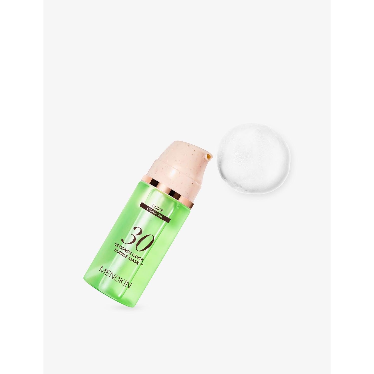 Menokin Clear Cicasome bubble mask 95ml, imported from the UK