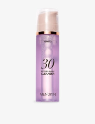 Menokin Perfect 30 Seconds Bubble Cleanser 150ml, imported from the UK