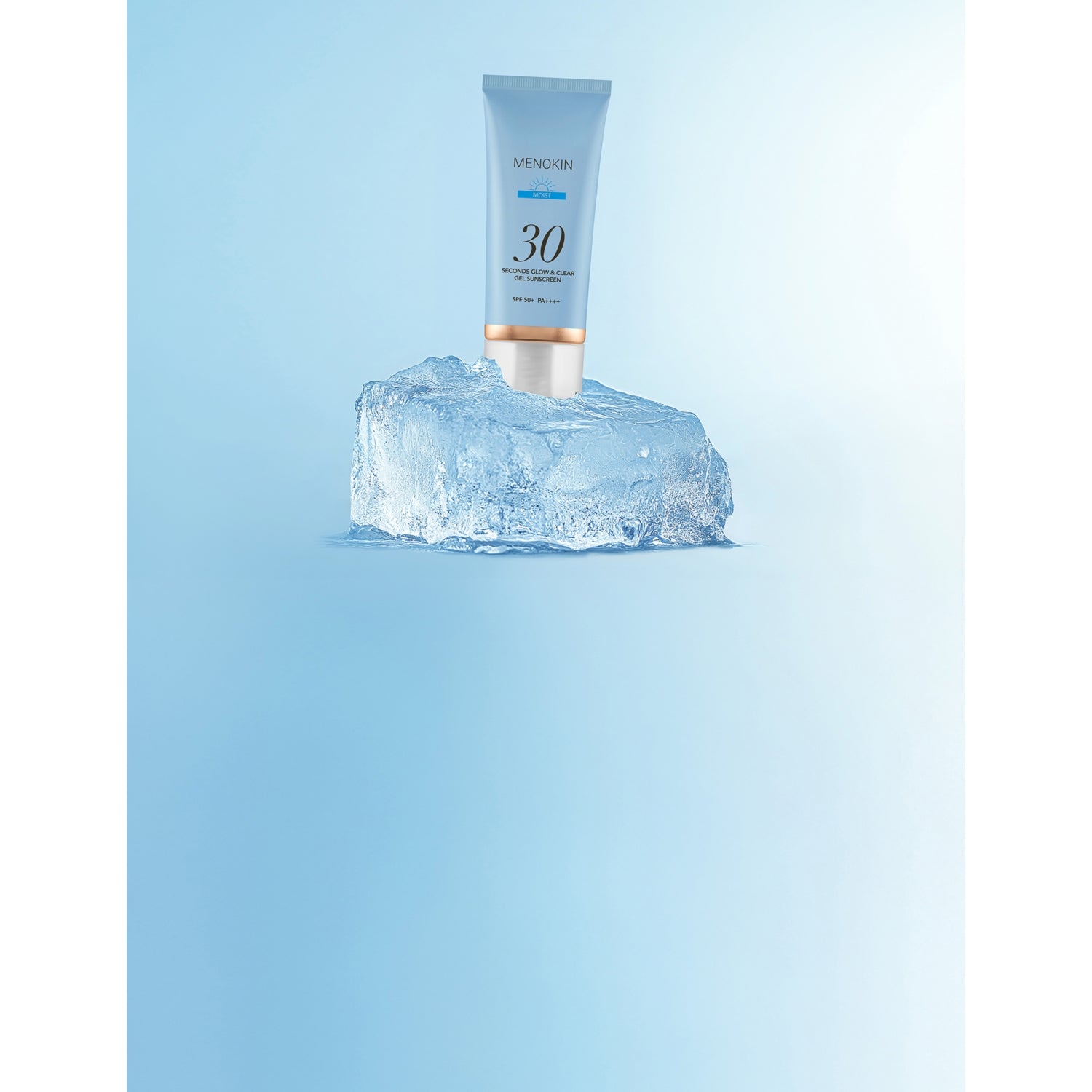 Menokin 30 Seconds Moist Glow SPF50+ sunscreen 50ml - British product