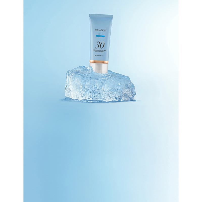 Menokin 30 Seconds Moist Glow SPF50+ sunscreen 50ml - British product