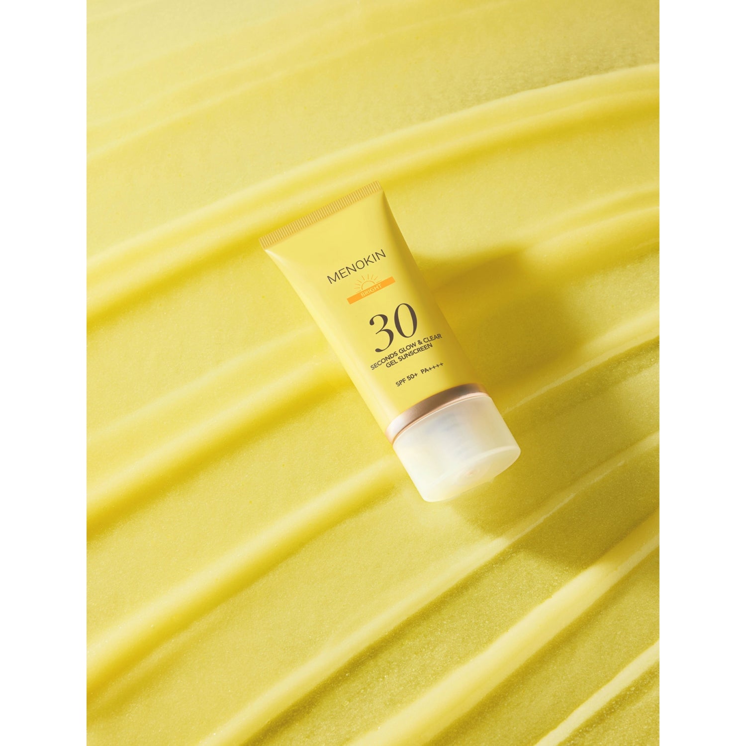 Menokin Bright Glow Clear Gel Sunscreen SPF50+ 50ml - British product