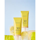 Menokin Bright Glow Clear Gel Sunscreen SPF50+ 50ml - British product