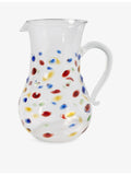 Gohar World printed Egyptian glass jug 1000ml, imported from the UK