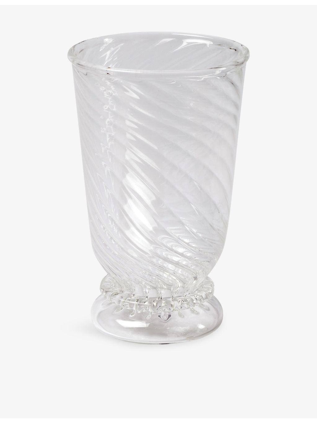 Gohar World spiral glasses set of 2 mouth-blown glass - British product