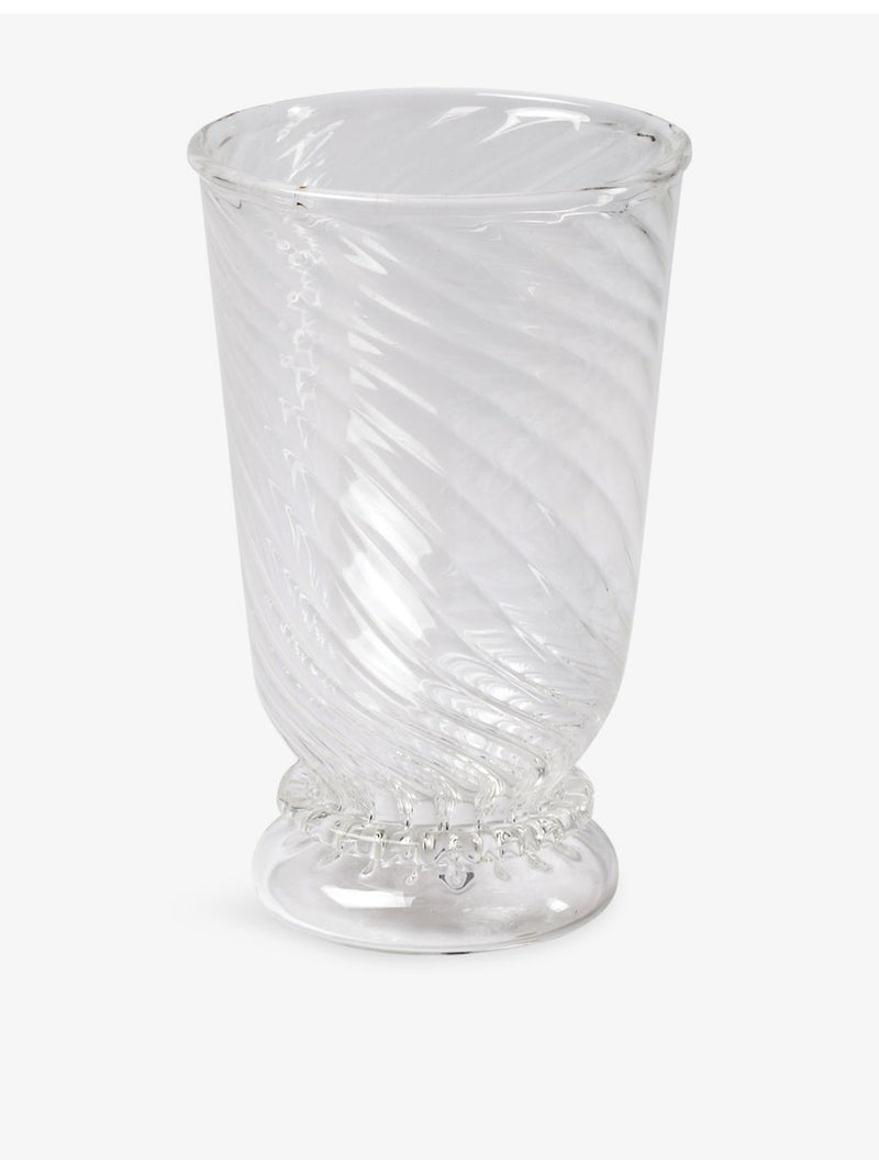 Gohar World spiral glasses set of 2 mouth-blown glass - British product