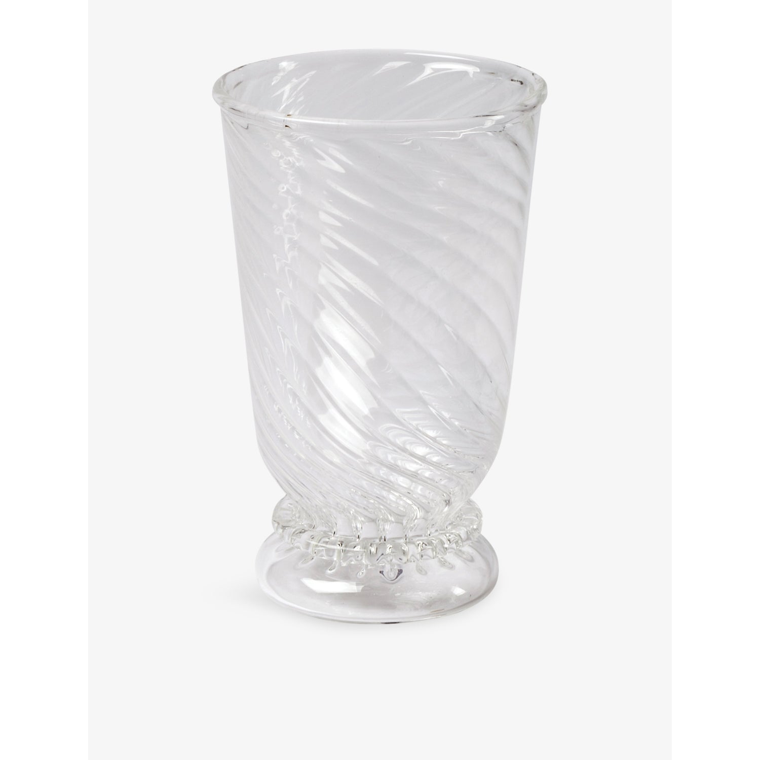 Gohar World spiral glasses set of 2 mouth-blown glass - British product