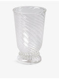 Gohar World spiral glasses set of 2 mouth-blown glass - British product