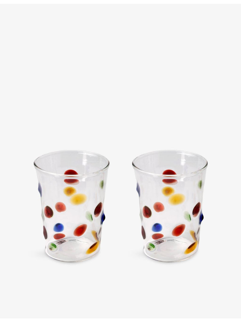 Gohar World drinking glasses set of 2 300ml - British product