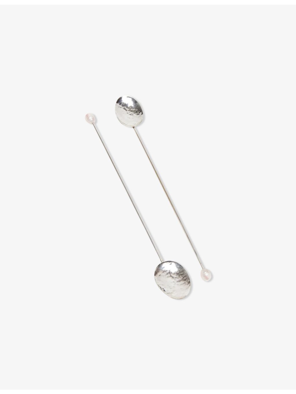 Gohar World sterling silver-plated iced tea spoons, imported from the UK
